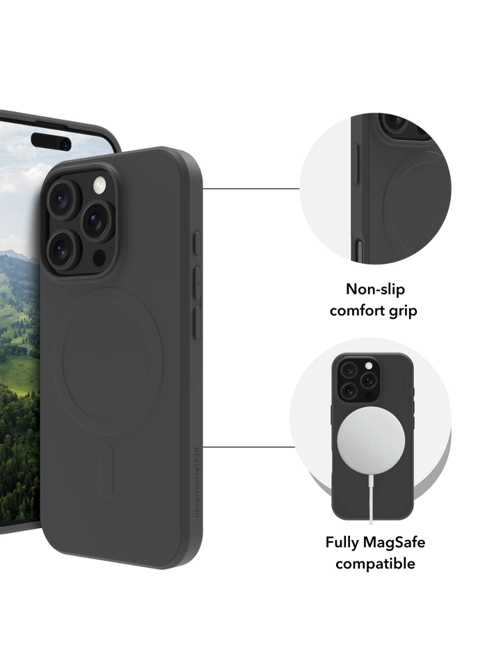 Greenland Pro MagSafe - iPhone 17e/16e/15/14/13 - Night Black Phone Case