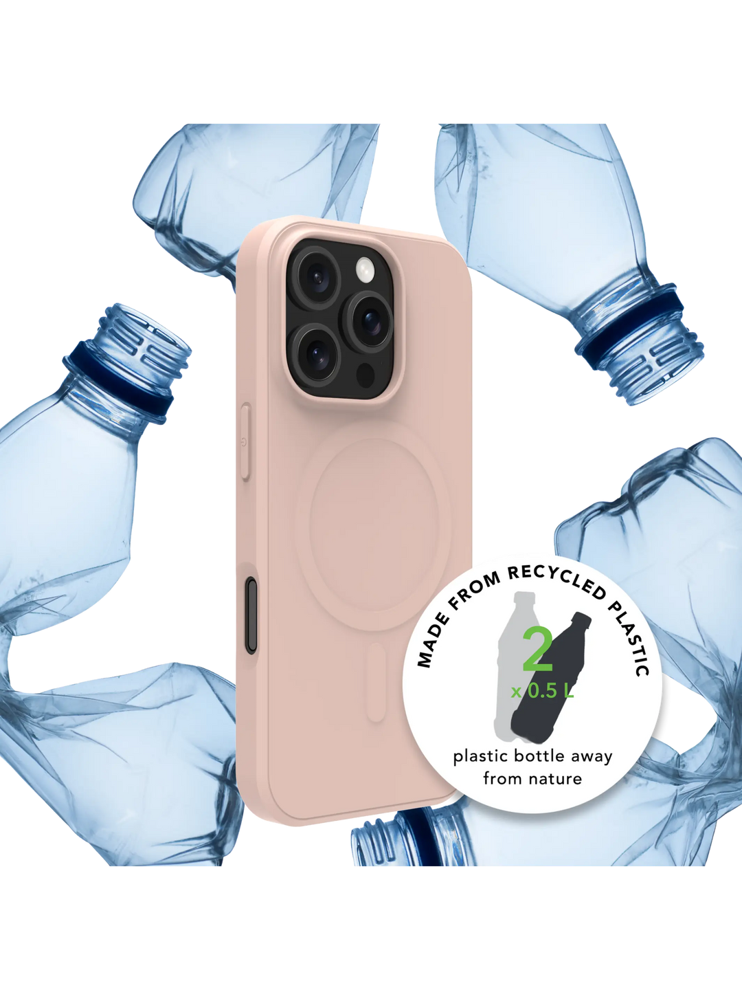 Greenland Pro MagSafe - iPhone 16e/15/14/13 - Pink Sand Phone Case