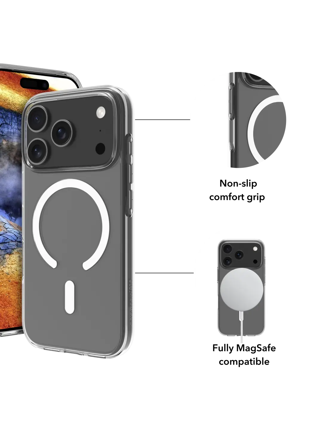 Greenland Pro MagSafe - iPhone 17 Pro - Clear Phone Case