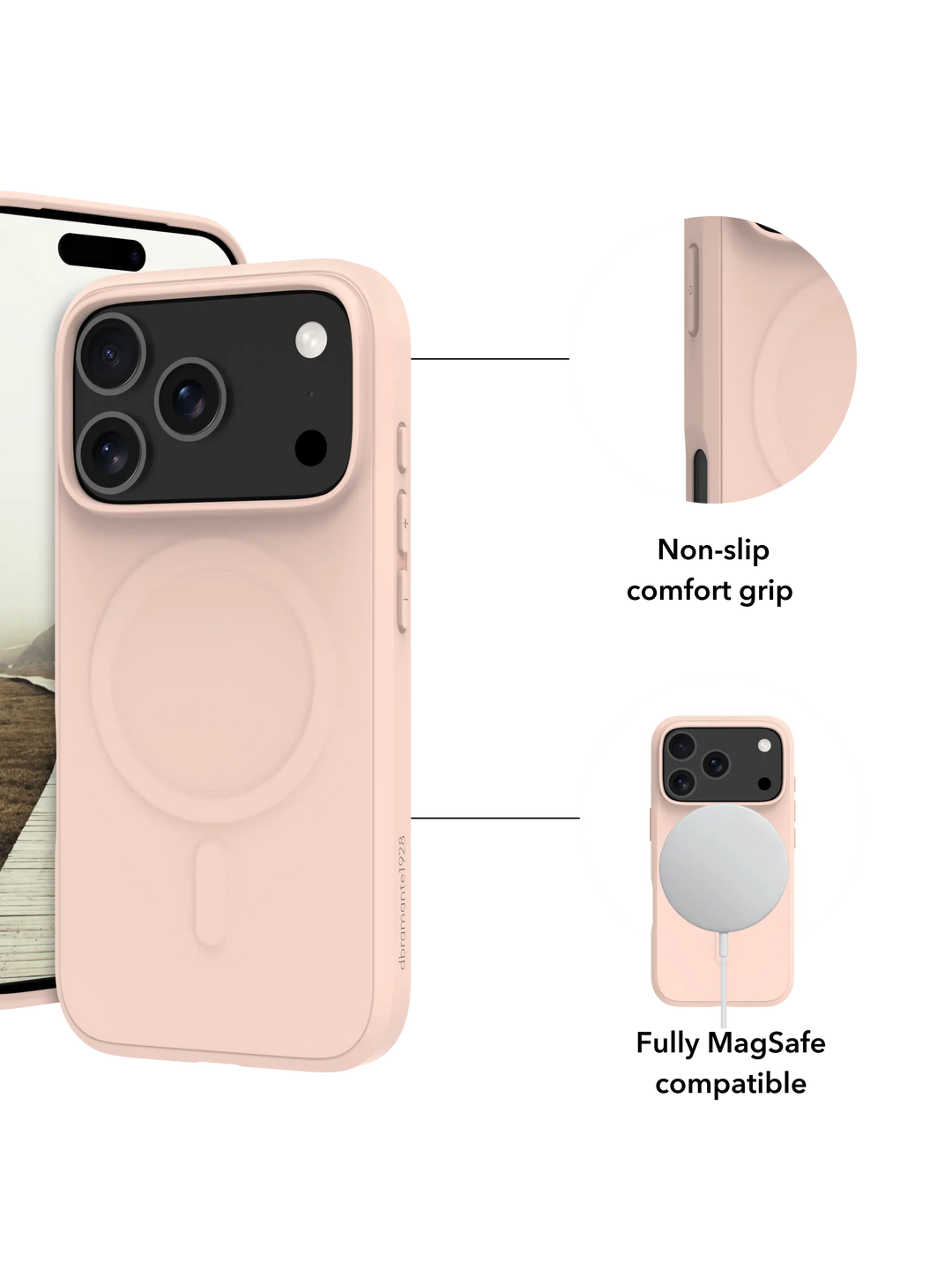 Greenland Pro MagSafe - iPhone 18 Pro/17 Pro - Pink Sand Phone Case