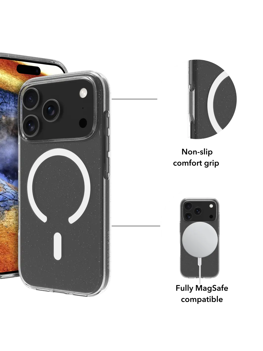 Greenland Pro MagSafe - iPhone 17 Pro Max - Stardust Phone Case