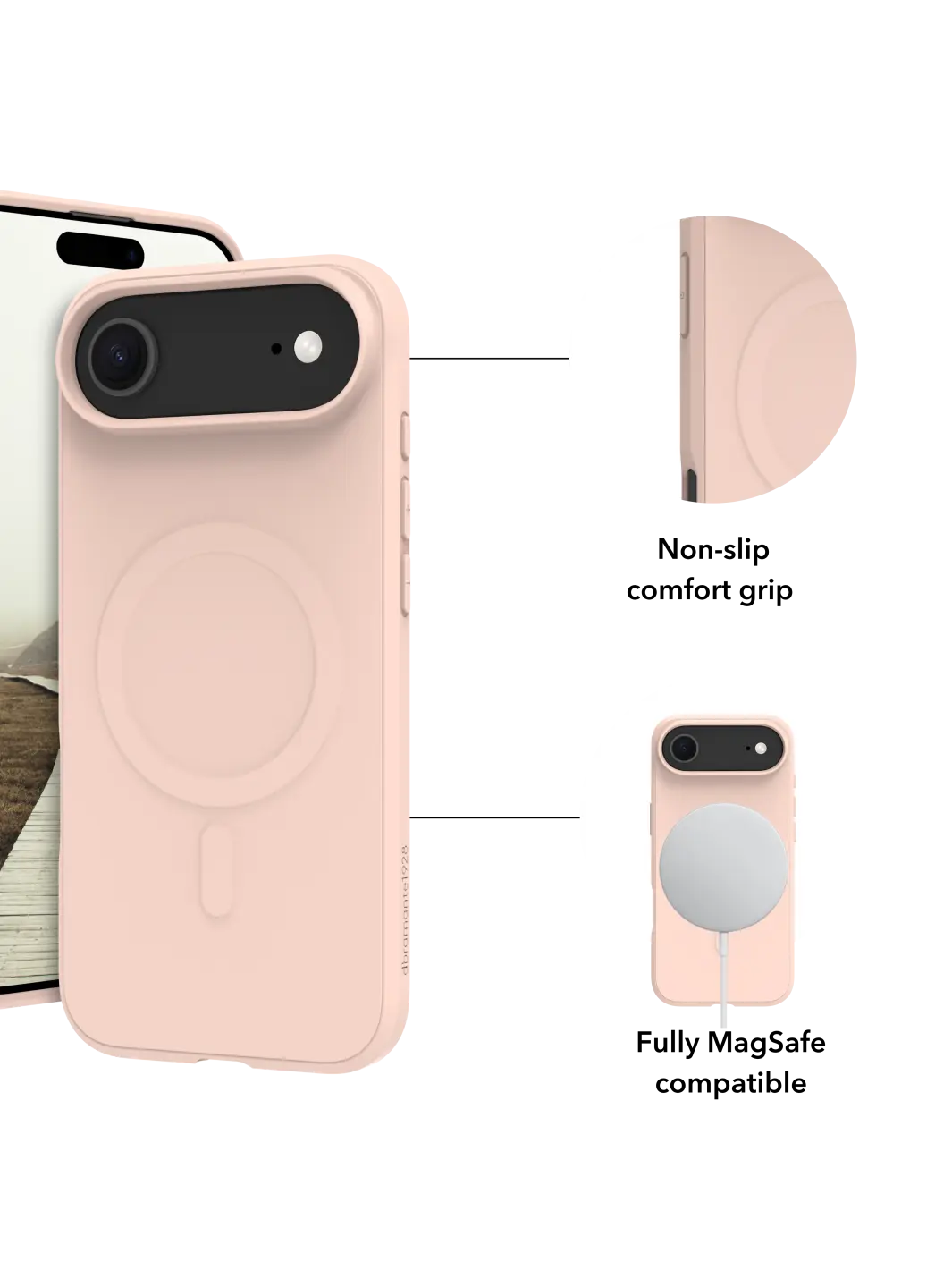 Greenland Pro MagSafe - iPhone Air - Pink Sand Phone Case