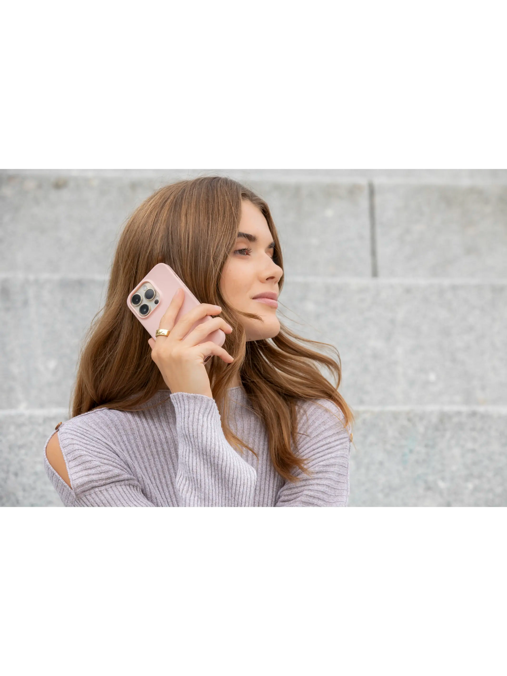 Greenland - iPhone 15 Plus - Pink Sand Phone Case