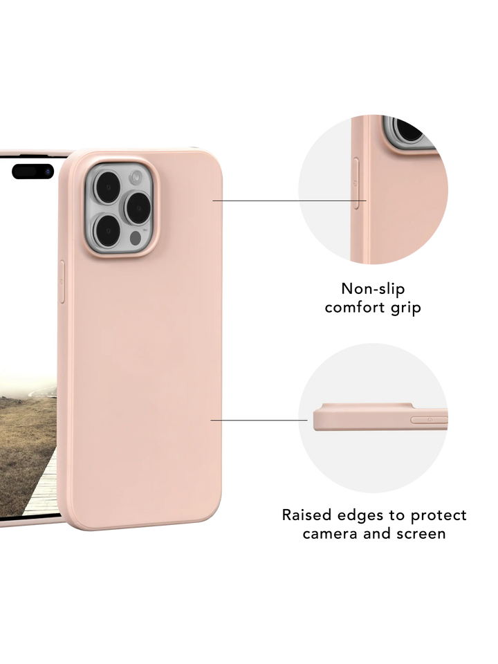 Greenland Pink Sand iPhone 15 Phone Case