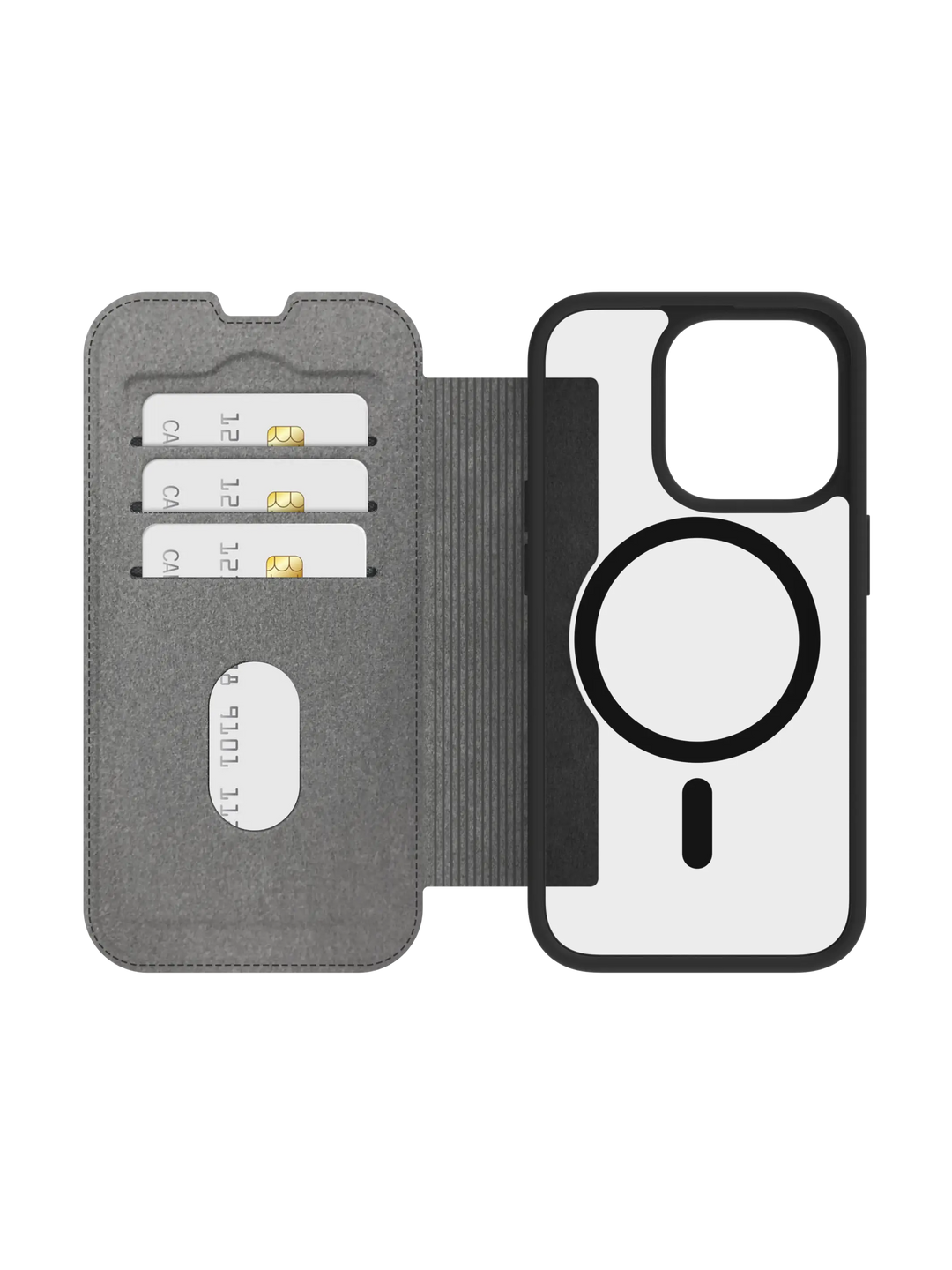 Helsinki MagSafe - iPhone 16e/15/14/13 - Black/Clear Phone Case