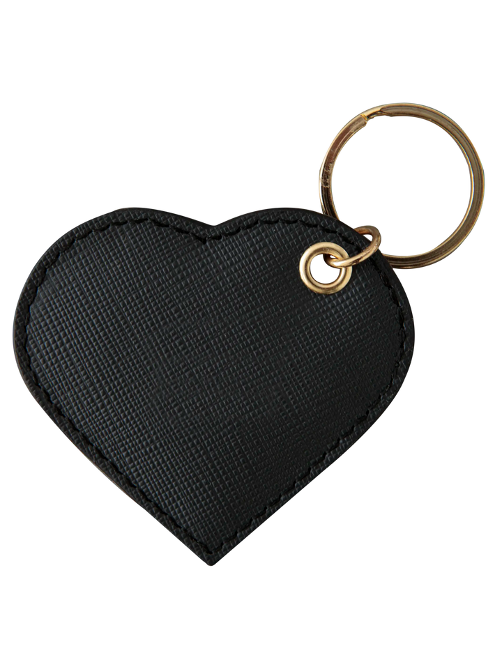 MODE. Heart Key ring - Night Black