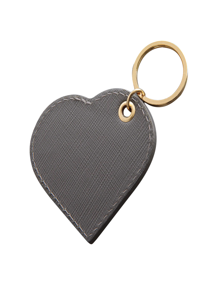 MODE. Heart Key ring - Shadow Grey