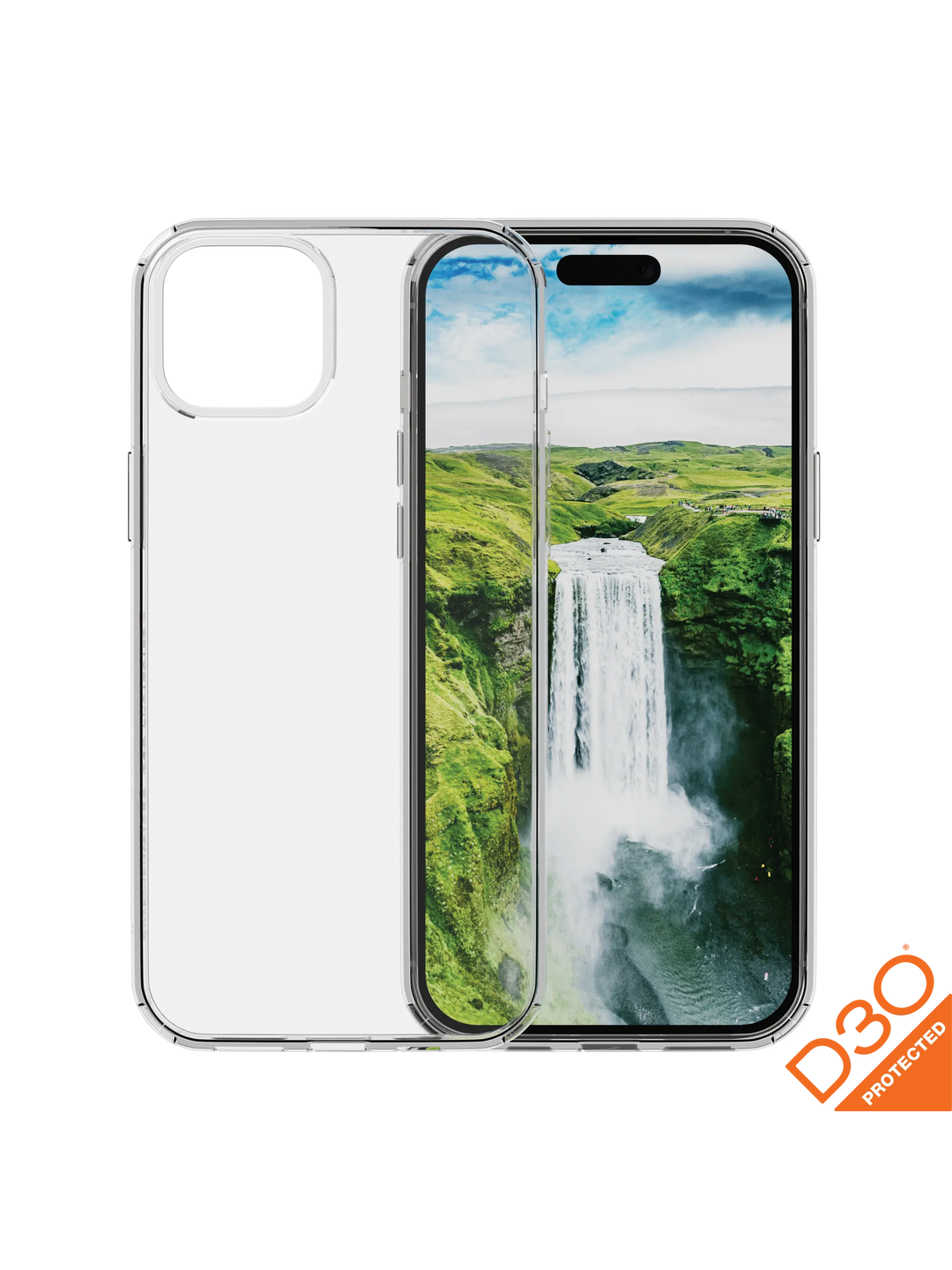 Iceland Ultra D3O - iPhone 17e/16e/15/14/13 - Clear Phone Case