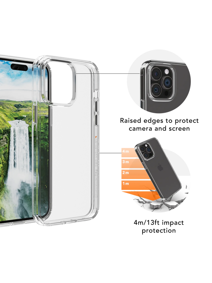 Iceland Ultra D3O - iPhone 15 Pro - Clear Phone Case