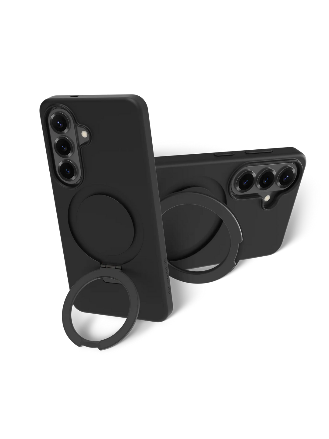 Iceland Ultra D3O Magnet Kickstand - Galaxy S26 - Black Phone Case