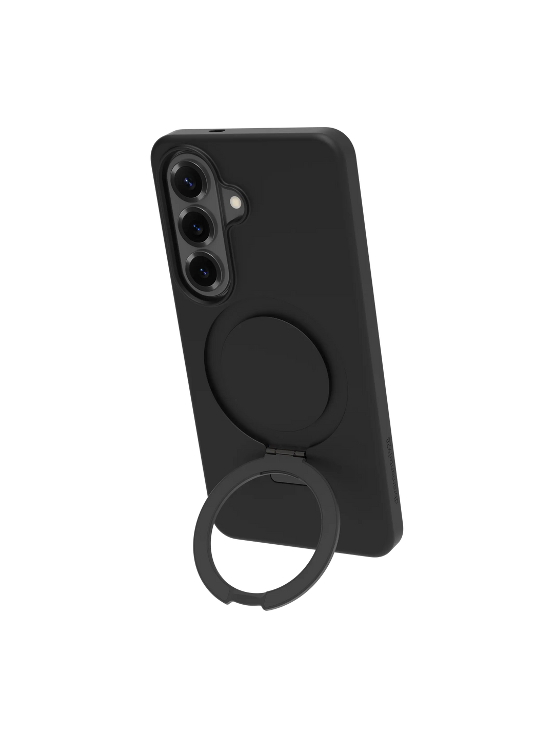 Iceland Ultra D3O Magnet Kickstand - Galaxy S26 - Black Phone Case