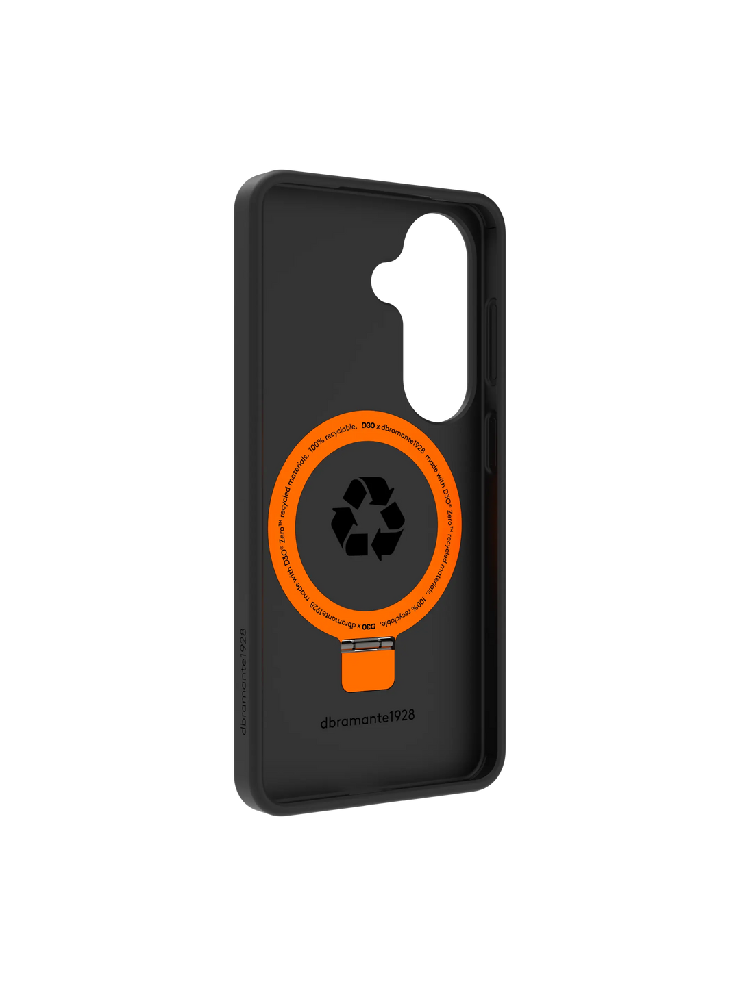 Iceland Ultra D3O Magnet Kickstand - Galaxy S26 - Black Phone Case