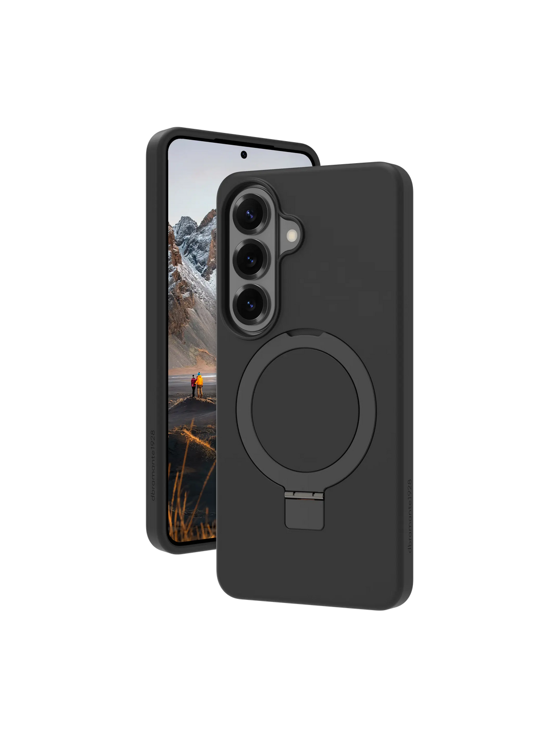 Iceland Ultra D3O Magnet Kickstand - Galaxy S26 - Black Phone Case