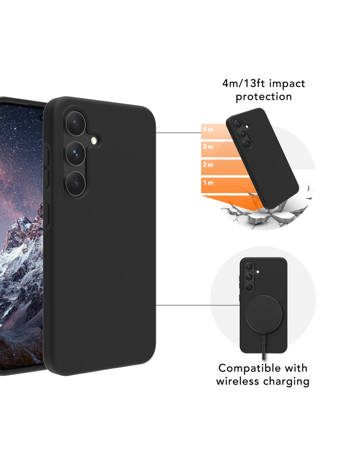 Iceland Ultra D3O - Galaxy S24+ - Black Phone Case