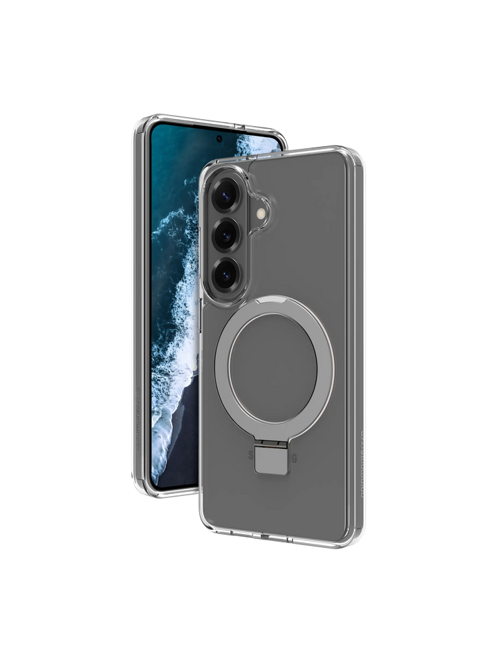 Iceland Ultra D3O Magnet Kickstand - Galaxy S26 - Clear Phone Case