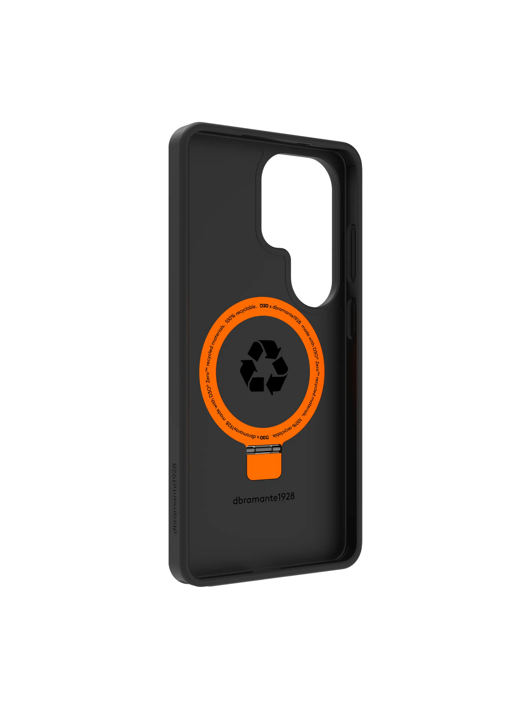 Iceland Ultra D3O Magnet Kickstand - Galaxy S26 Ultra -Black Phone Case