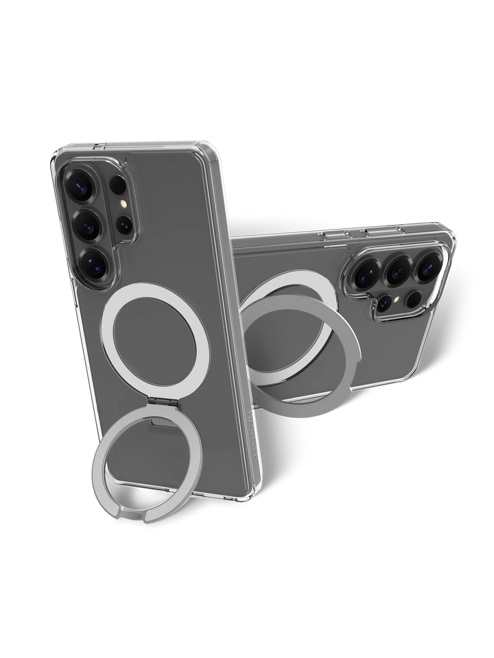 Iceland Ultra D3O Magnet Kickstand - Galaxy S26 Ultra - Clear Phone Case