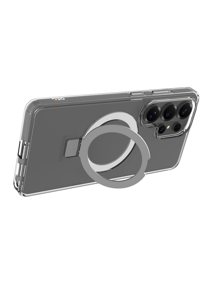 Iceland Ultra D3O Magnet Kickstand - Galaxy S26 Ultra - Clear Phone Case