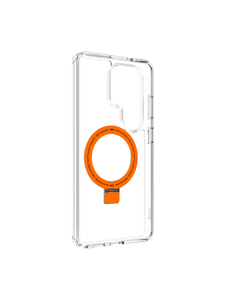 Iceland Ultra D3O Magnet Kickstand - Galaxy S26 Ultra - Clear Phone Case