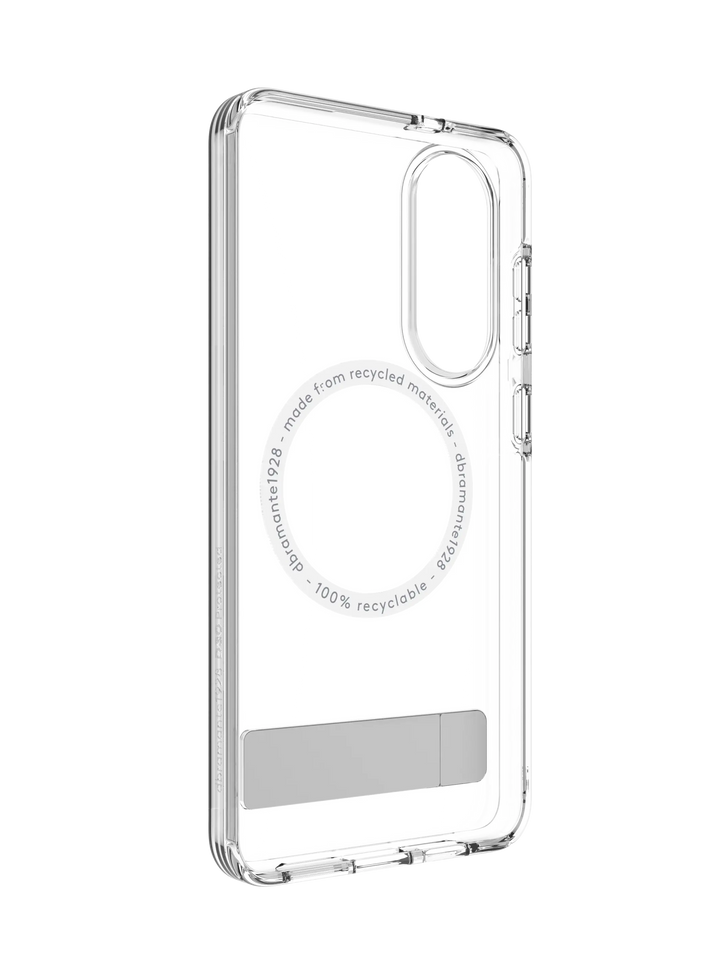Iceland Ultra D3O Qi2 Kickstand - Galaxy S25 Edge - Clear