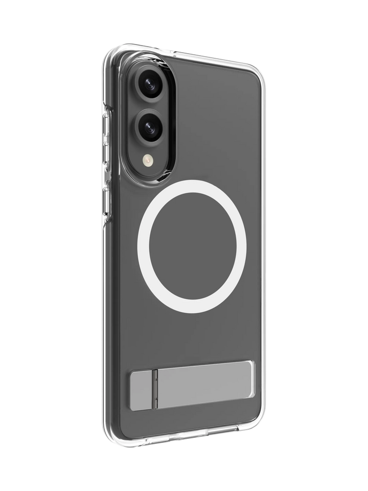 Iceland Ultra D3O Qi2 Kickstand - Galaxy S25 Edge - Clear