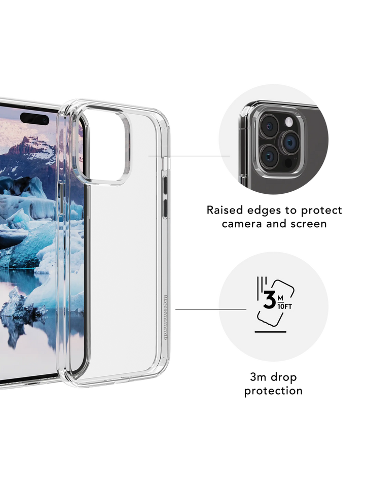 Iceland Pro - iPhone 15 Pro Max - Clear Phone Case