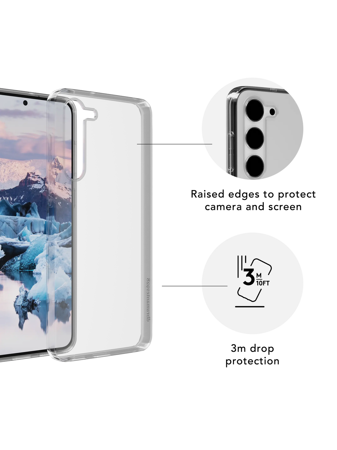 Iceland Pro - Galaxy S23 - Clear Phone Case