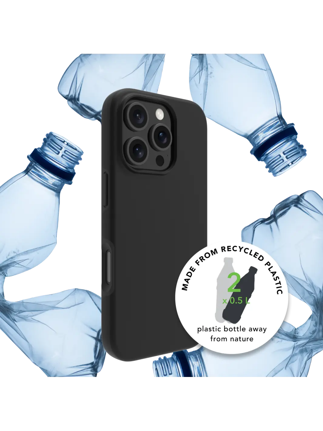 Iceland Ultra D3O MagSafe - iPhone 16 Pro - Schwarz