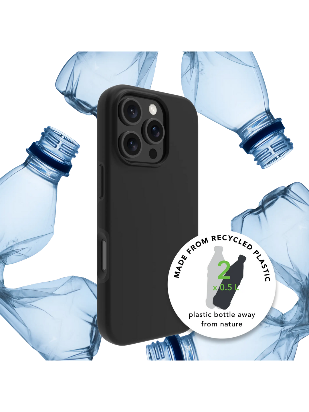 Iceland Ultra D3O MagSafe - iPhone 16 Plus - Black Phone Case