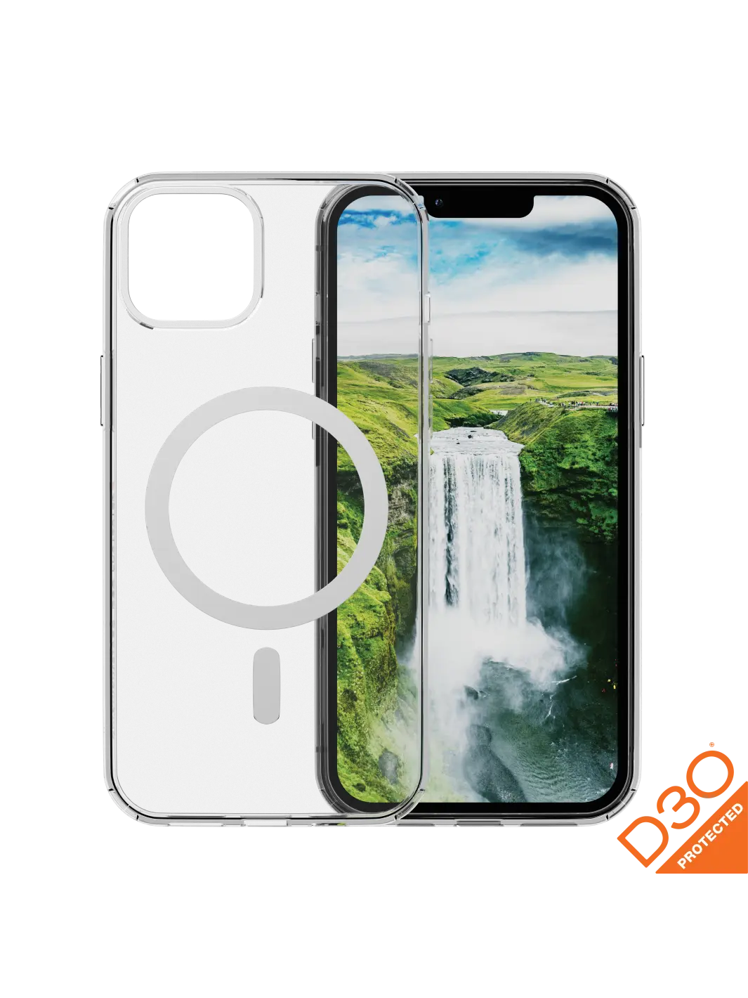 Iceland Ultra D3O MagSafe Clear iPhone 14 13 Phone Cases