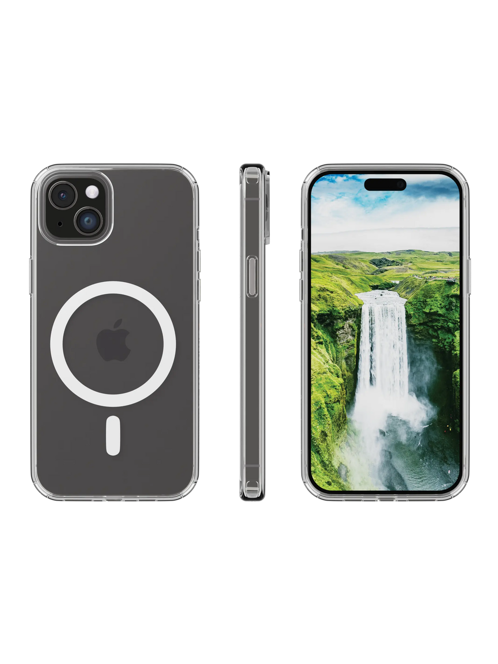 Iceland Ultra D3O MagSafe - iPhone 17e/16e/15/14/13 - Clear Phone Case