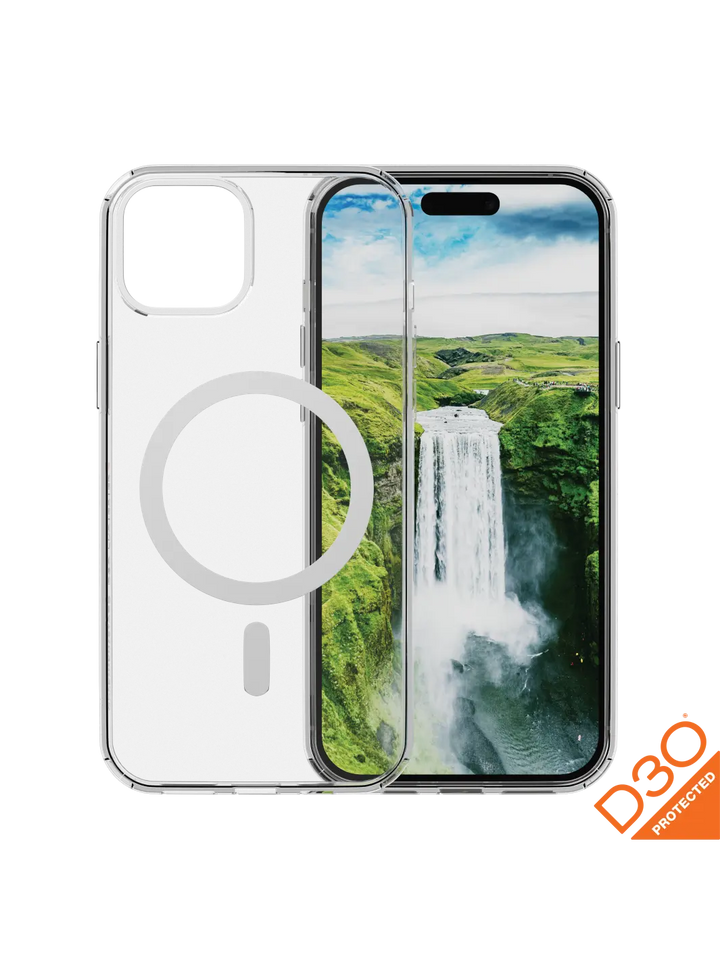 Iceland Ultra D3O MagSafe - iPhone 16e/15/14/13 - Klar