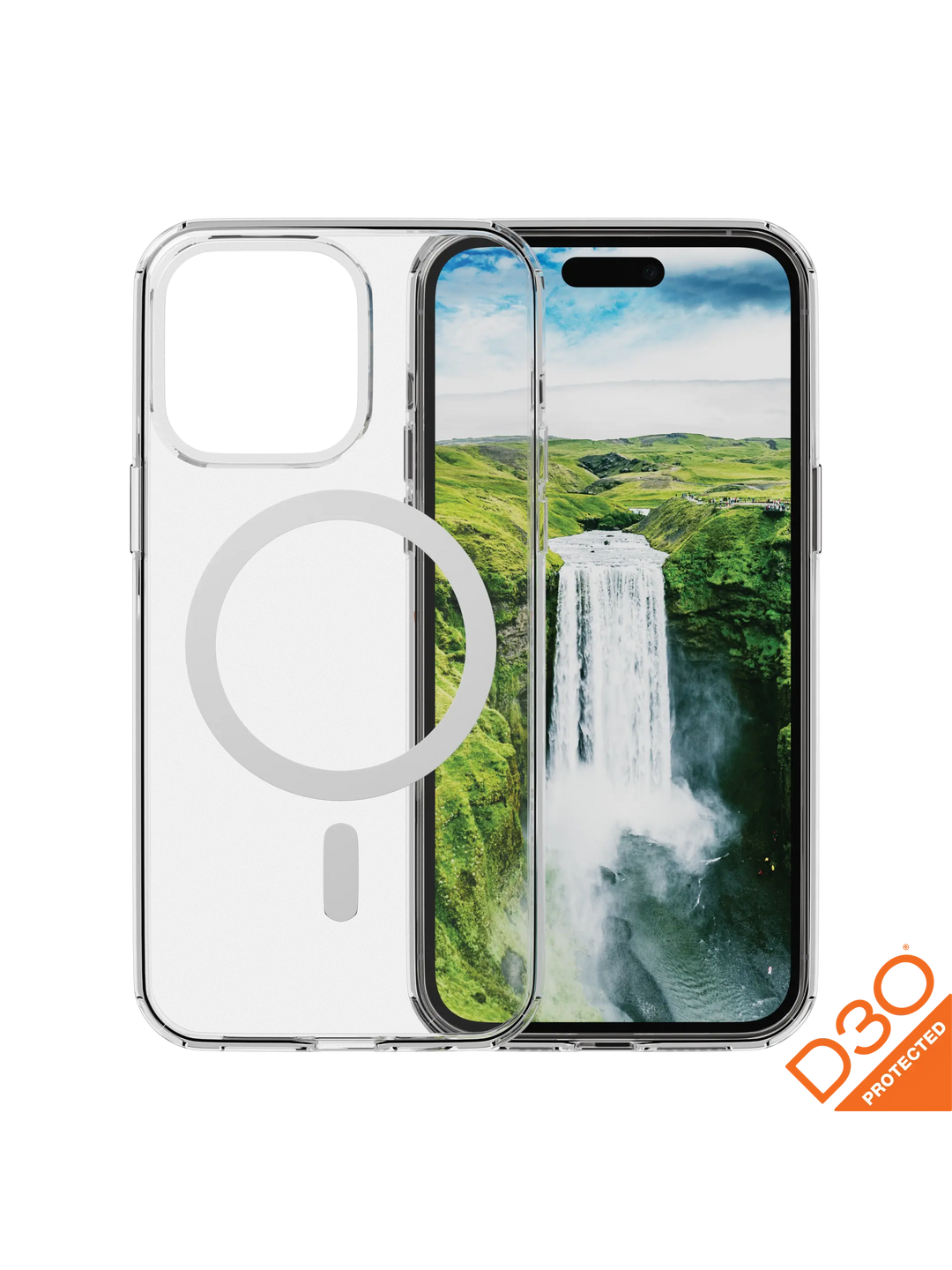 Iceland Ultra D3O MagSafe - iPhone 15 Pro - Clear Phone Case
