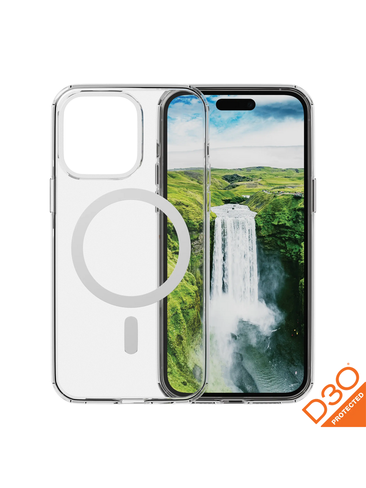 Iceland Ultra D3O MagSafe - iPhone 15 Pro - Clear Phone Case