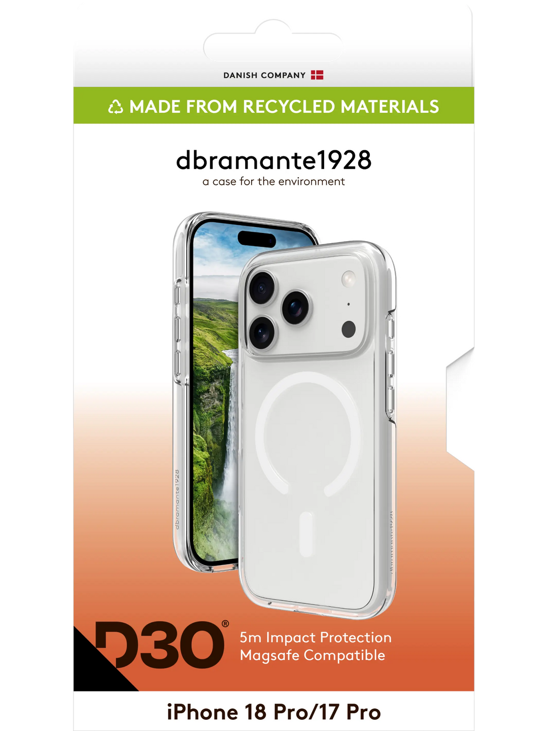 Iceland Ultra D3O MS - iPhone 18 Pro/17 Pro -Clear