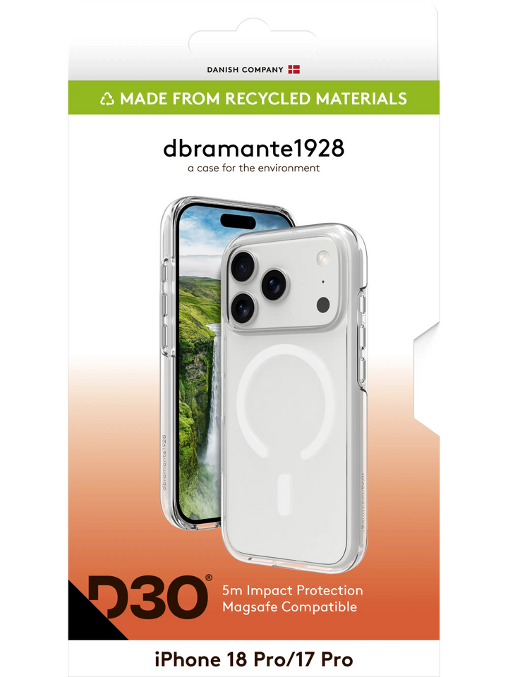 Iceland Ultra D3O MS - iPhone 18 Pro/17 Pro -Clear