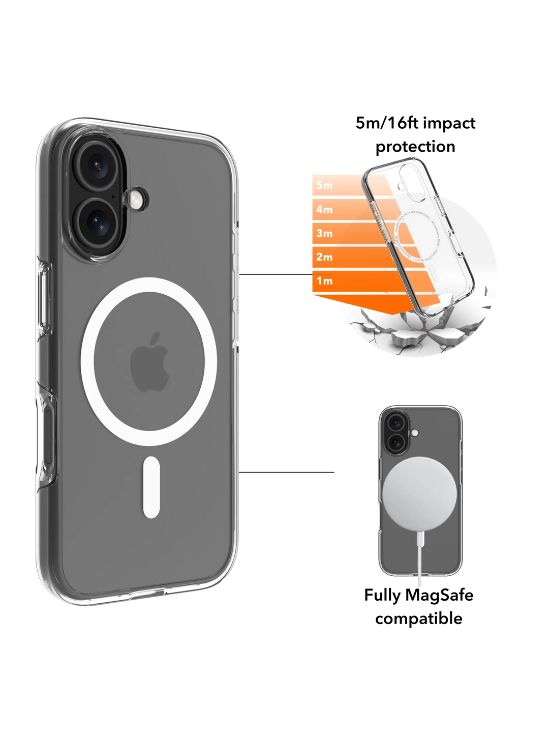 Iceland Ultra D3O MS - iPhone 17 - Clear Phone Case