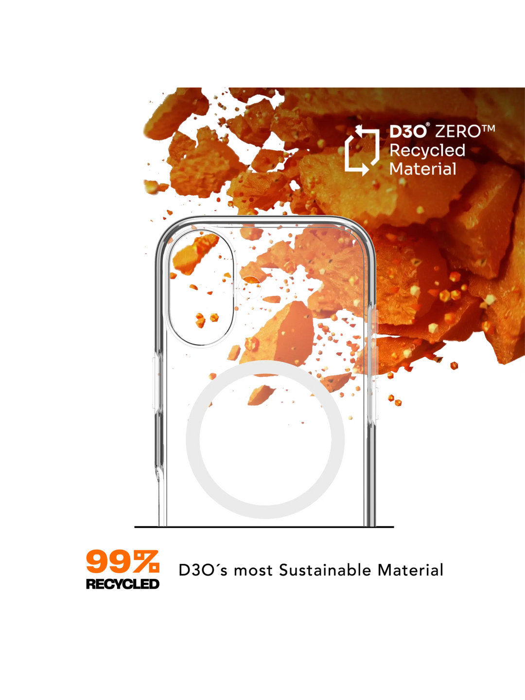 Iceland Ultra D3O MS - iPhone 17 - Clear Phone Case