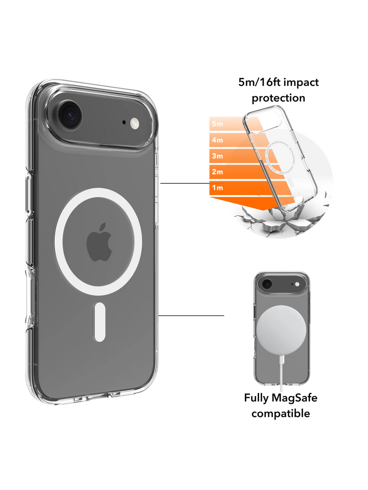 Iceland Ultra D3O MagSafe - iPhone Air - Clear Phone Case