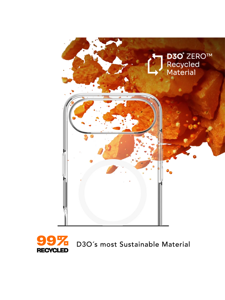 Iceland Ultra D3O MagSafe - iPhone Air - Clear Phone Case