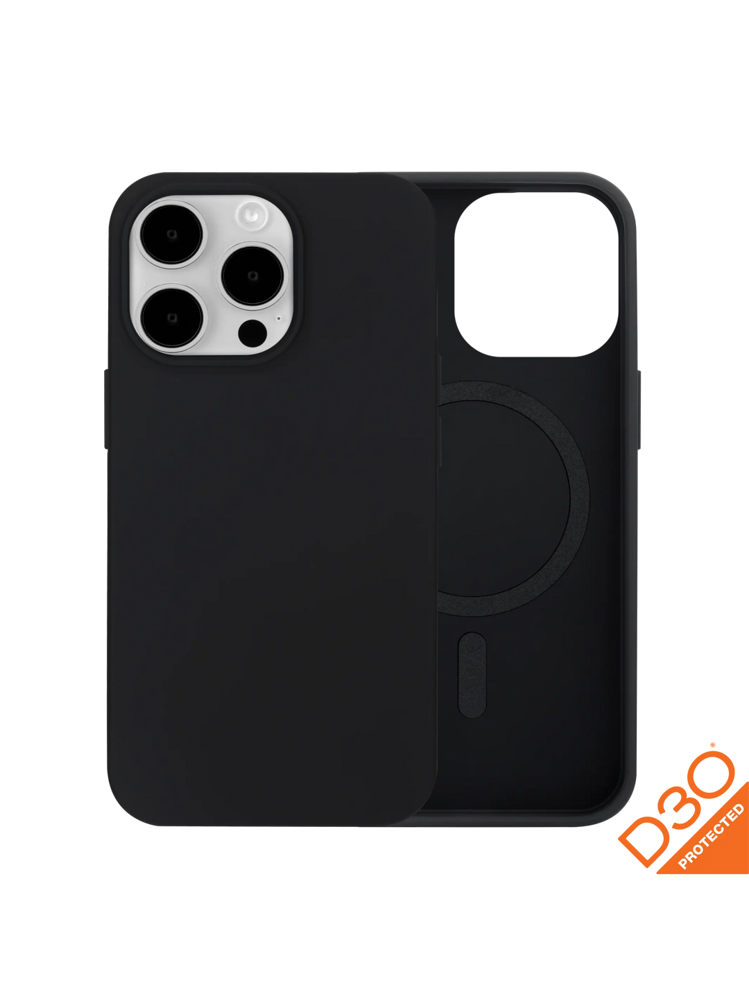 Iceland Ultra D3O MagSafe - iPhone 15 Pro Max - Black Phone Case