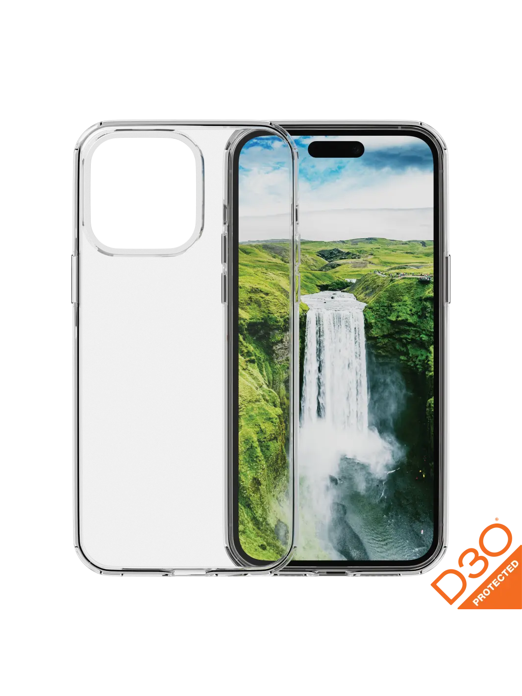 Iceland Ultra D3O Clear iPhone 15 Pro Max