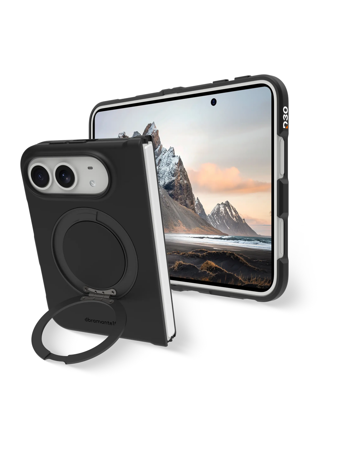 Iceland Ultra D3O MS Kick - iPhone Duo - Black