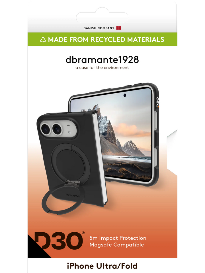 Iceland Ultra D3O MS Kick - iPhone Duo - Black