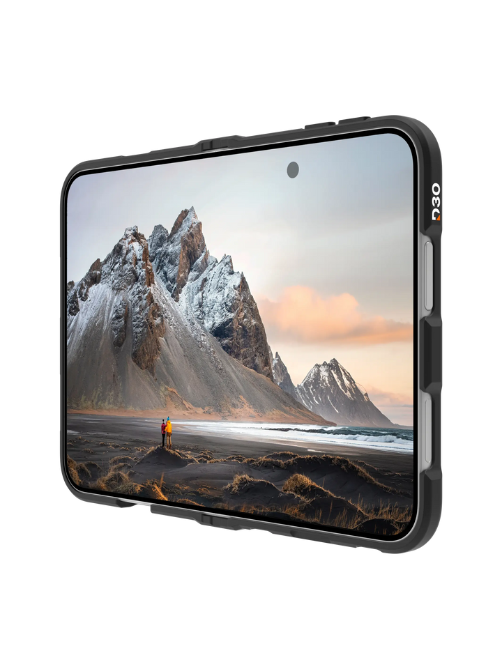 Iceland Ultra D3O MS Kick - iPhone Duo - Black Phone Case