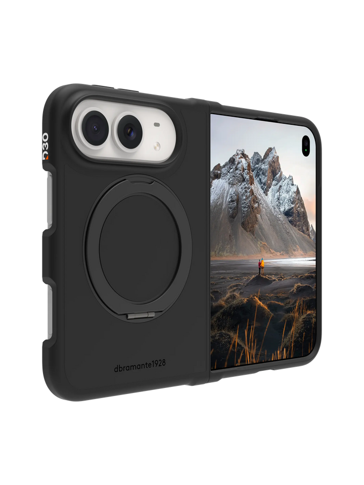 Iceland Ultra D3O MS Kick - iPhone Duo - Black Phone Case