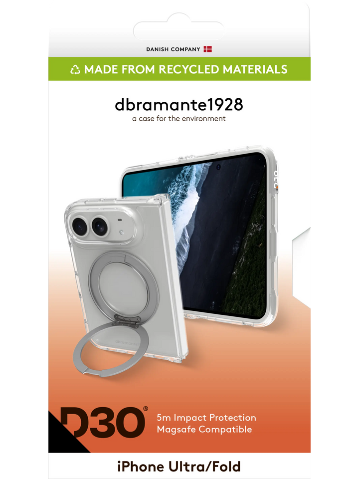 Iceland Ultra D3O MS Kick - iPhone Duo - Clear