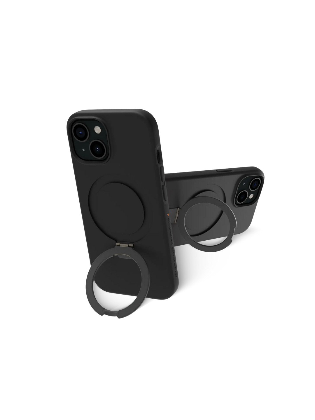 Iceland Ultra D3O MagSafe Kickstand - iPhone 17e/16e/15/14/13 - Black Phone Case