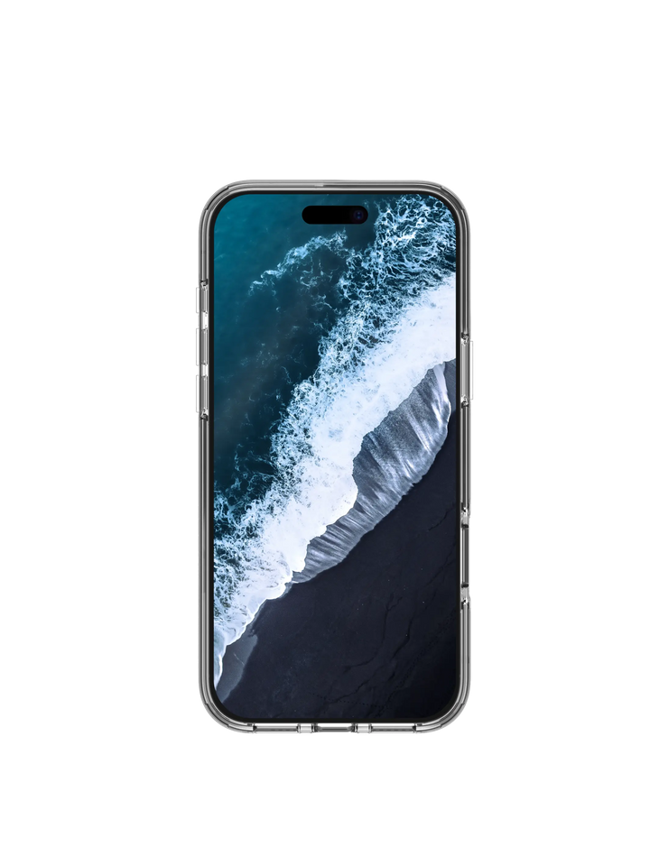 Iceland Ultra D3O MagSafe Kickstand - iPhone 16 Plus - Clear Phone Case