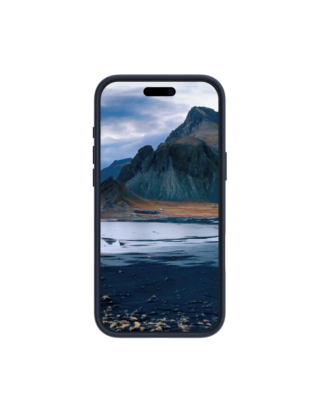 Iceland Ultra D3O MagSafe Kickstand - iPhone 16 Pro - Blau